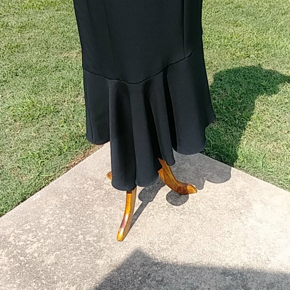 Shoshanna Midnight black sleeveless dress size 8 - Picture 3 of 10